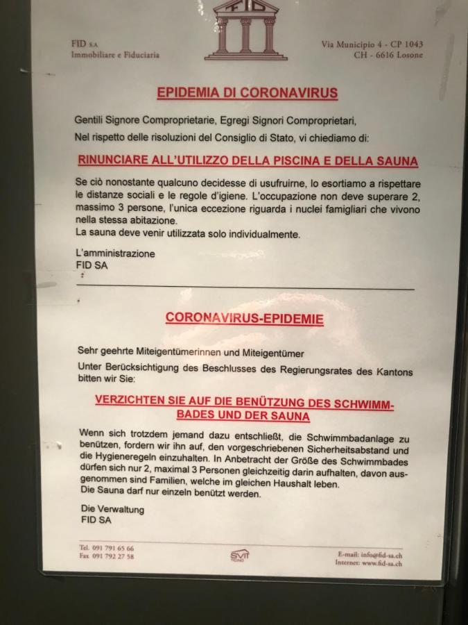 Attico Bellavista Apartment Locarno Bagian luar foto